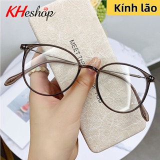  Kính lão chống ánh sáng xanh gọng nhỏ mảnh 3 màu đọc sách báo cho cô chú Trung Niên mã Y2955 