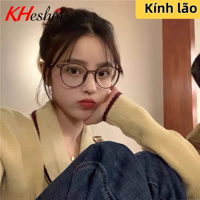 Kính lão chống ánh sáng xanh, gọng nhỏ mảnh 3 màu, đọc sách báo cho cô chú Trung Niên mã Y2955 | BigBuy360 - bigbuy360.vn