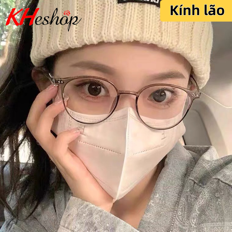 Kính lão chống ánh sáng xanh, gọng nhỏ mảnh 3 màu, đọc sách báo cho cô chú Trung Niên mã Y2955 | BigBuy360 - bigbuy360.vn