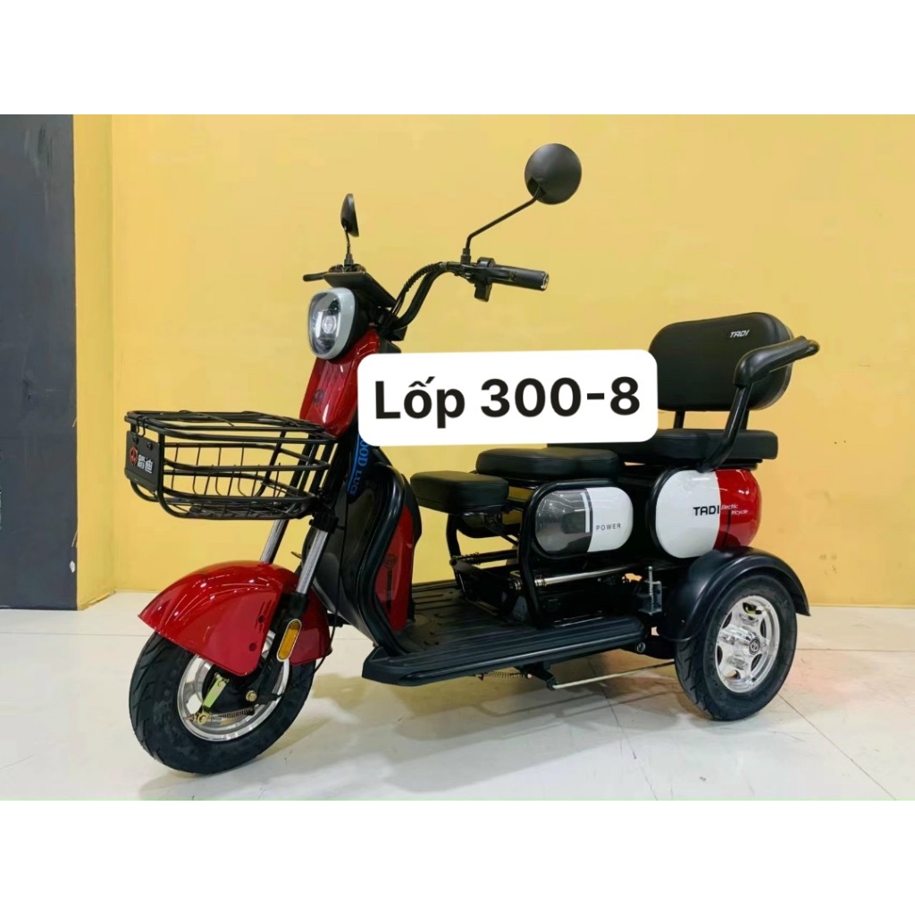 VỎ LỐP XE BA BÁNH ĐIỆN 300-8 ( VỎ KHÔNG RUỘT )