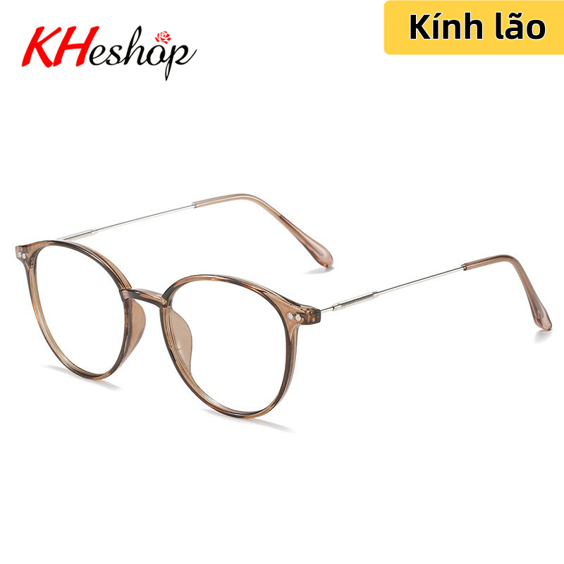 Kính lão chống ánh sáng xanh, gọng nhỏ mảnh 3 màu, đọc sách báo cho cô chú Trung Niên mã Y2955 | BigBuy360 - bigbuy360.vn