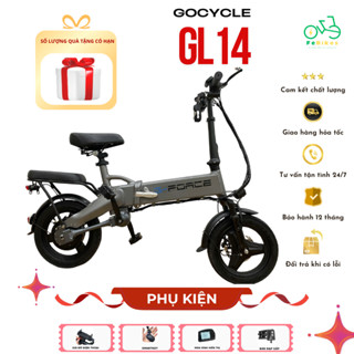Xe đạp điện trợ lực gấp gọn bỏ cốp tiện lợi G-FORCE GL14 truyền động trục cardan (không xích)