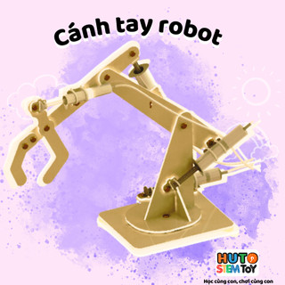  Cánh Tay Robot Thủy Lực - Đồ Chơi Lắp Ráp DIY - Đồ Chơi Trẻ Em Thông Minh - Đồ Chơi HUTO STEM 