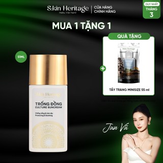 [Live KOL] Kem chống nắng Trống đồng nâng tone làm dịu SKIN HERITAGE chống tia UV SPF50+ PA++++ 51ml