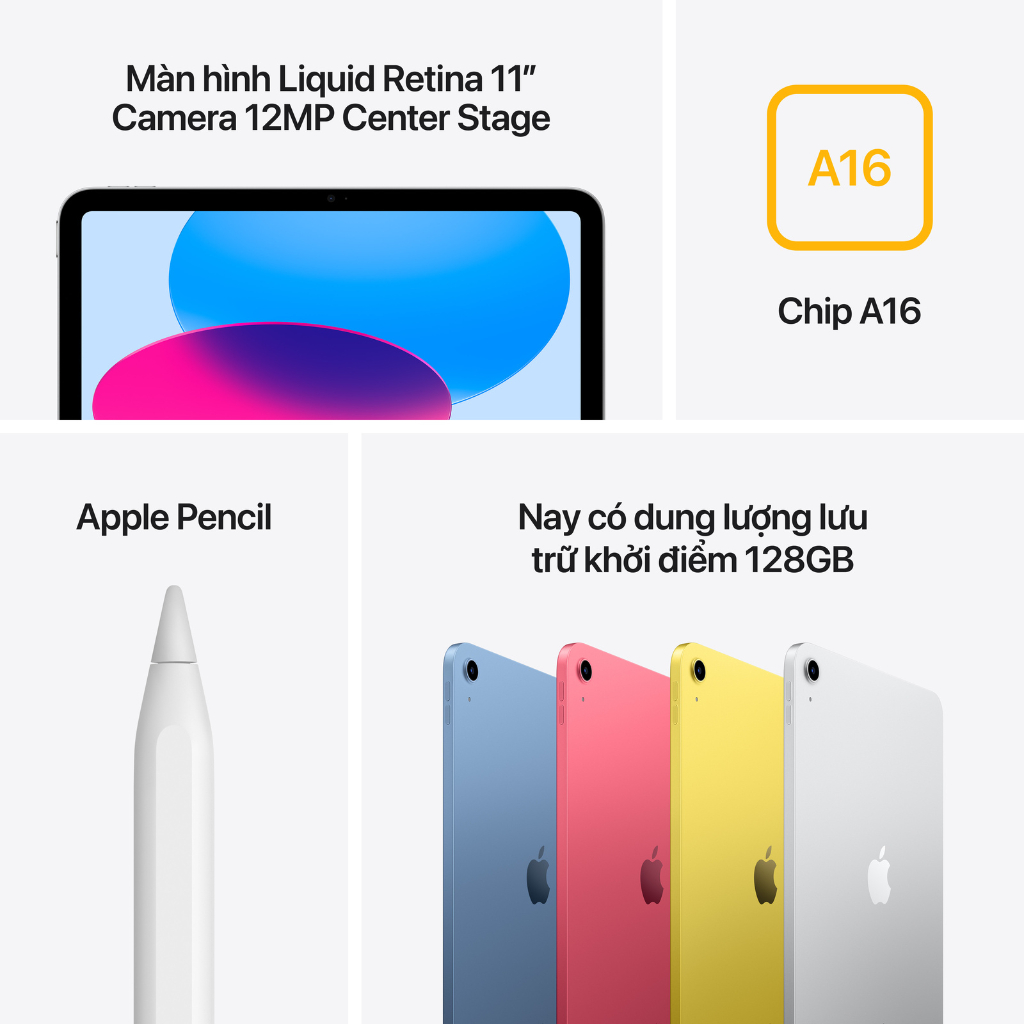 iPad (A16) 11 inch Wi-Fi 256GB | BigBuy360 - bigbuy360.vn