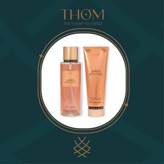AMBER ROMANCE | Xịt Thơm Dưỡng Thể Lưu Hương Toàn Thân Victoria’s Secret Fragrance Mist Lotion 250ml