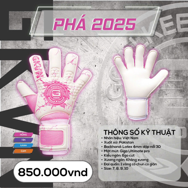 Găng Tay Thủ Môn Cao Cấp - GKVN Phá