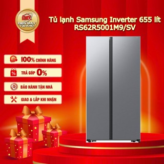 RS62R5001M9/SV - Tủ lạnh Samsung Inverter 655 lít RS62R5001M9/SV