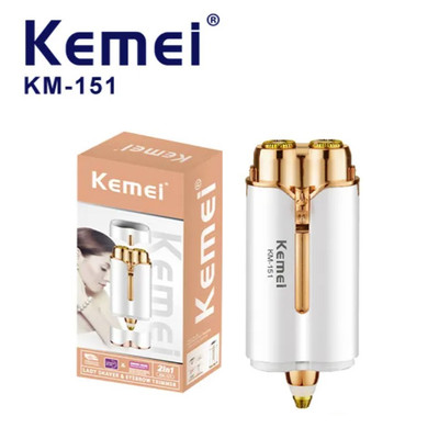 Máy Cạo Lông Toàn Thân Cạo Lông Mày Kemei Km 151