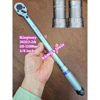 Cần siết lực kingtony 34323-2a 20-110nm đầu vuông 3/8, cần xiết lực, cần chỉnh lực