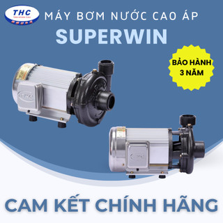 Máy bơm nước cao áp SUPERWIN 2HP (họng 60/49) - ĐIỆN ÁP 220V/ 380V