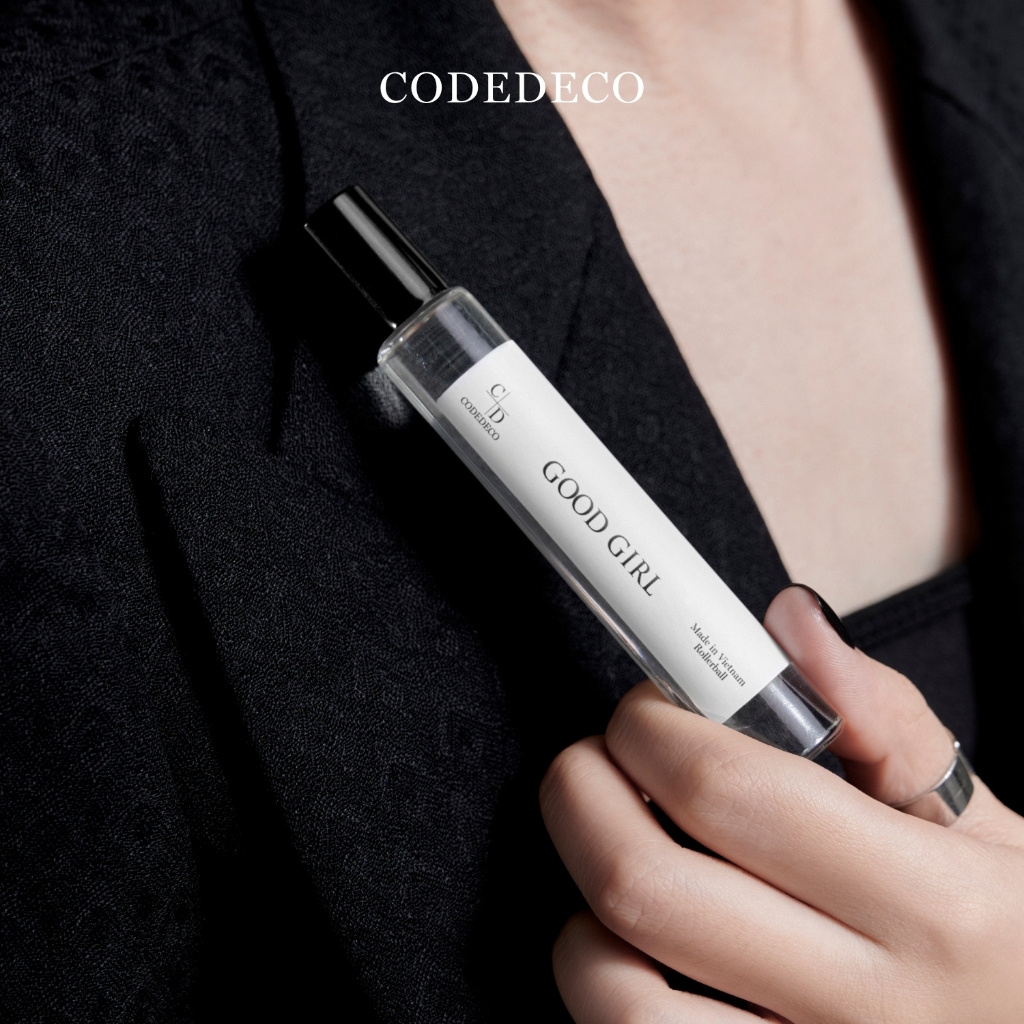 Tinh dầu thơm nữ CODEDECO Good Girl 10ml dạng lăn - Ngọt ngào, Nhẹ Nhàng, Quyến Rũ | BigBuy360 - bigbuy360.vn