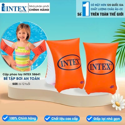 Phao bơi tay đỏ loại lớn INTEX 58641/59642