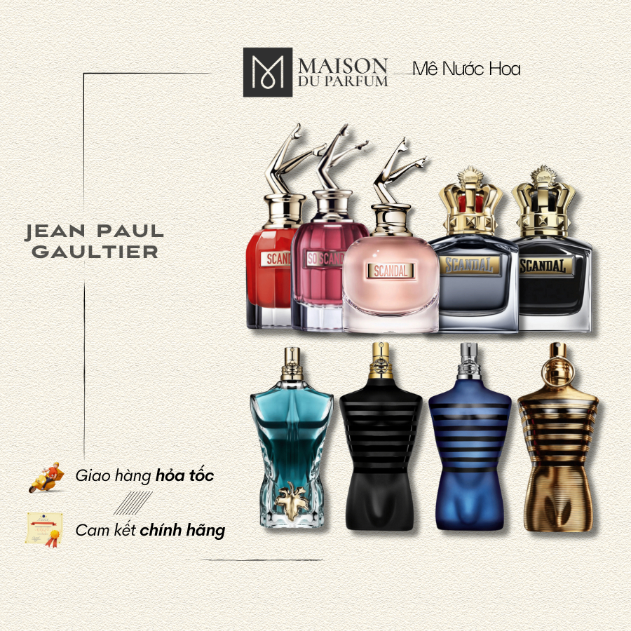 ⚜️ Nước hoa JPG Jean Paul Gaultier So Scandal, Le Male, Scandal Pour Homme, Le Bea, Ultra Male | Mai