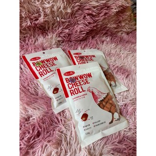 PHÔ MAI CUỘN CÁ HỒI CHO Chó, Mèo 120GR