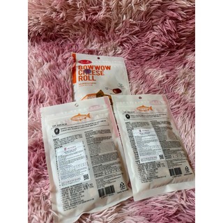 PHÔ MAI CUỘN CÁ HỒI CHO Chó, Mèo 120GR