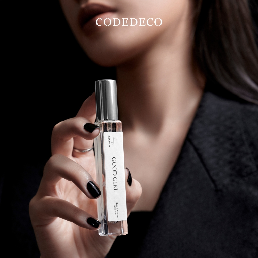 Tinh dầu thơm nữ CODEDECO Good Girl 10ml dạng xịt - Ngọt ngào, Nhẹ nhàng, Quyến rũ | BigBuy360 - bigbuy360.vn