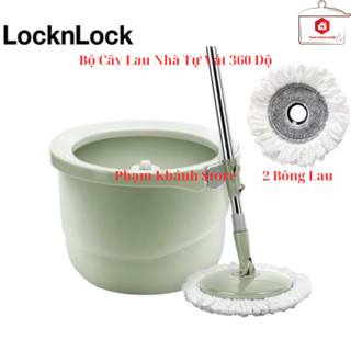Bộ Cây Lau Nhà Xoay Tay Mini Ettom Lock Lock