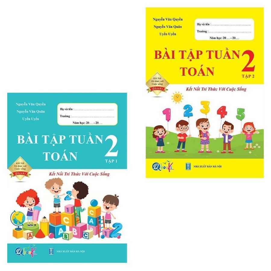 Sách - Bài Tập Tuần Toán Lớp 2 - Kết Nối Tri Thức - Qbooks