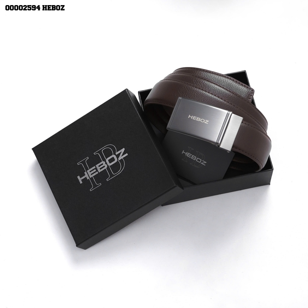 [HẾN STORE MENSWEAR] Thắt lưng nam Heboz 015, phụ kiện dây nịt nam cao cấp - 00002594