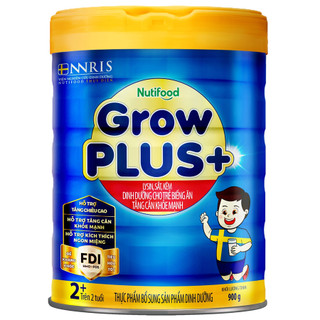 Sữa bột GrowPlus xanh Nutifood 900G - Số 1+ và 2+
