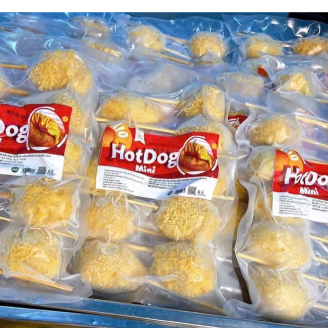 hotdog xúc xích phomai túi 10c bé nào cũng mê - DTFoods(CHUYÊN SỈ)