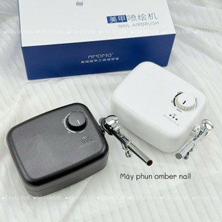 Máy phun sơn ombre mẫu AMDMG - P5 nail tích điện cầm tay - Thiết bị phun oxy, máy phun sương sơn móng tay