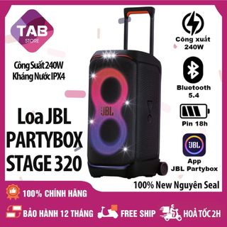 Loa JBL Partybox Stage 320 240w Chính Hãng - Bảo Hành 12 Tháng