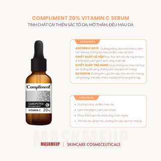 SERUM GIẢM THÂM MỤN VITAMIN C 20% COMPLIMENT