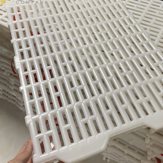 Vỉ nhựa lót sàn, tấm lót sàn chuồng chó, mèo, thú cưng 40cm x 57cm (Trắng)