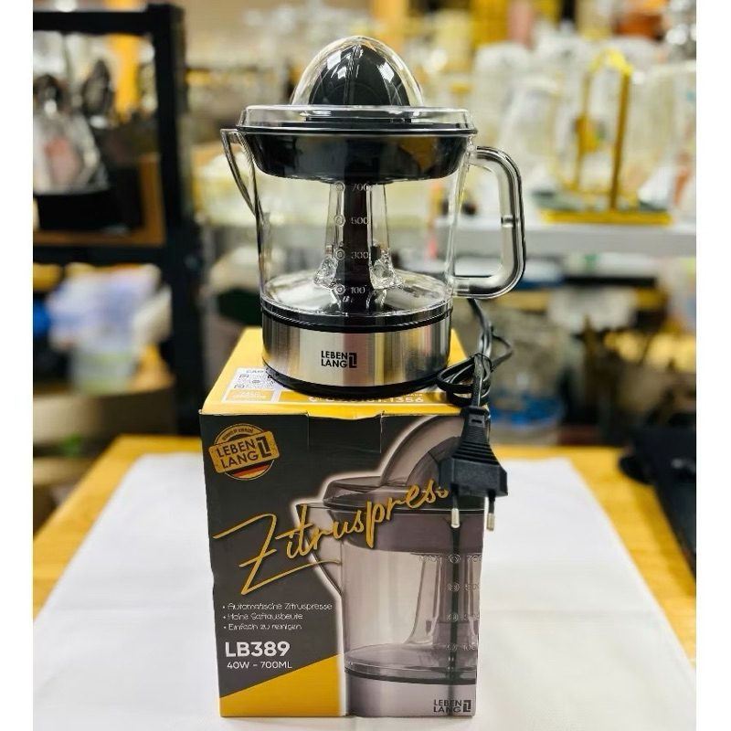 Máy Vắt Cam LEBENLANG LB389, 700ml, Công Suất 40W