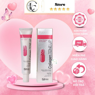 Kem dưỡng ẩm trắng da nâng tone da mặt Hàn Quốc Benew Collagen Whitening Tone Up Face Cream 40ml