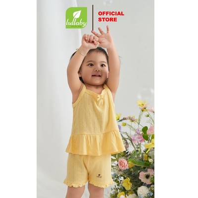 LULLABY - NH301N - Bộ 2 dây bé gái bamboo cotton