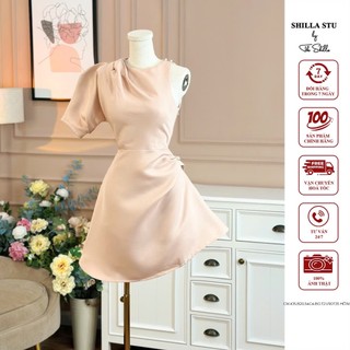 Váy đầm thiết kế cao cấp màu hồng sang trọng [ Ảnh thật ] The Shilla-CM.K15.B20.54C4(SA25)