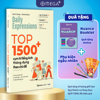  Sách Daily Expression: Top 1500+ Cụm Từ Tiếng Anh Thông Dụng Theo Chủ Đề  Alpha Books  
