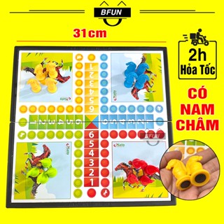 Bộ Cờ Cá Ngựa Nam Châm Sato - Cờ Đua Ngựa Boardgame Đồ Chơi Trẻ Em Cho Bé Trò Chơi Giải Trí Bfun