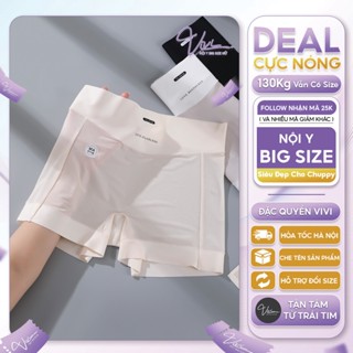  Quần lót nữ bigsize cạp cao co dãn thông hơi - Quần mặc váy big size nữ - Kháng khuẩn 10A Size tới 100Kg - Mã N78 