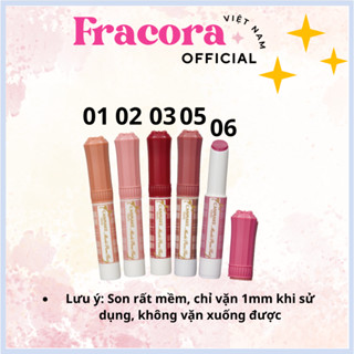 Canmake/Son Tint dưỡng có màu dưỡng ẩm môi canmake muchipuru tint/5 màu chính FRACORA