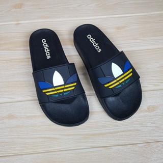 2934[FREE SHIP] Dép nam nữ quai ngang ADIDAS, dép Das 3 lá thời trang full box (1868 STORE)