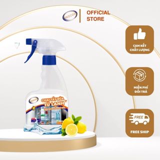 Xịt Vệ Sinh Tủ Lạnh Beecok Hương Chanh Dung Tích 500ml Làm Sạch Tủ Lạnh, Lò Nướng, Bếp Từ