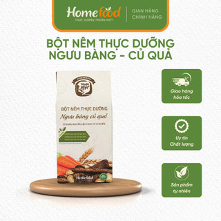  Bột nêm thực dưỡng ngưu bàng – củ quả Homefood 400g  800g tự nhiên an toàn cho sức khỏe 