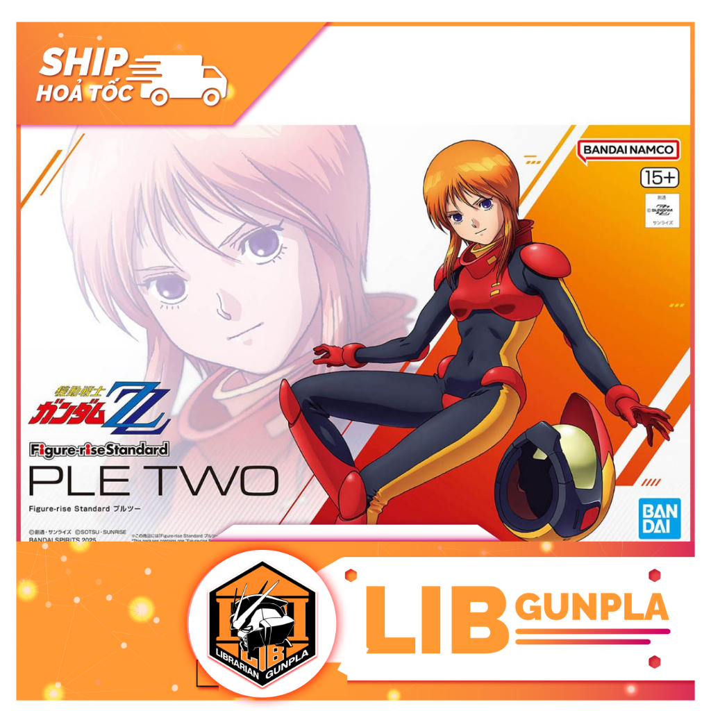 Mô hình lắp ráp Bandai Figure-rise Standard - Gundam ZZ - PLE TWO