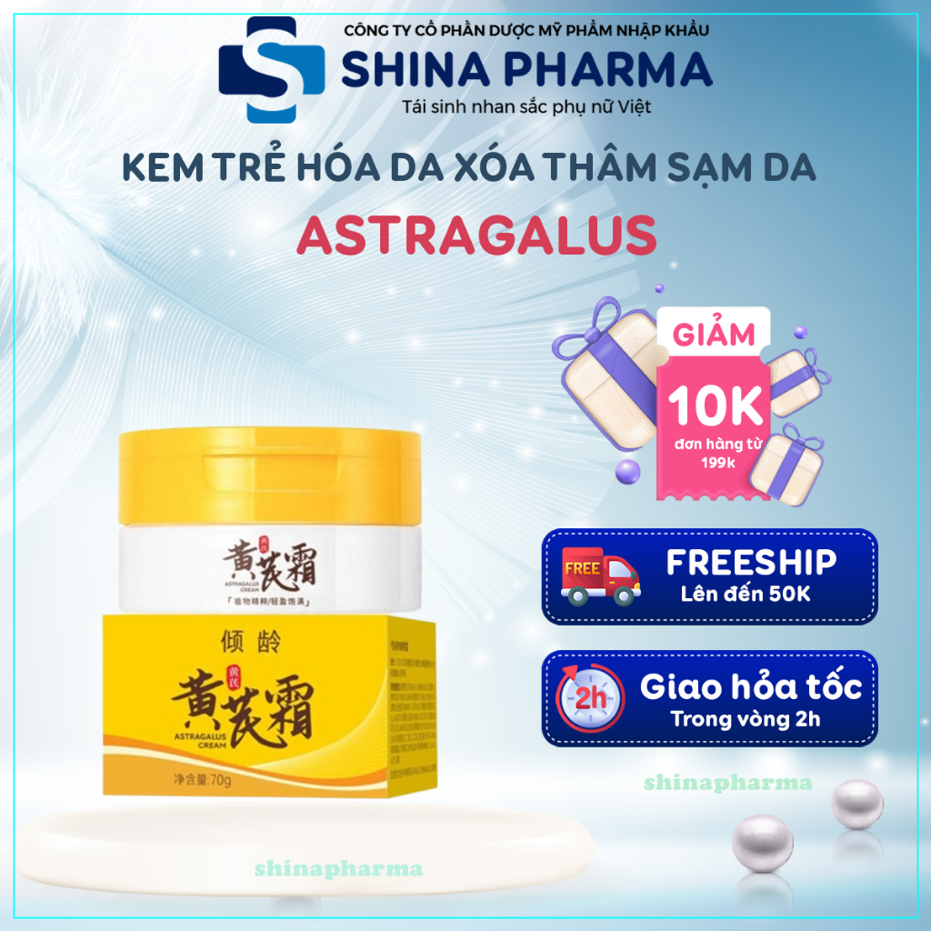 Kem Trẻ Hóa Da Nhân Sâm ASTRAGALUS - Kem Nhân Sâm ASTRAGALUS Dưỡng Da Mờ Thâm, Dưỡng Trắng, Giúp Trẻ Hóa Da