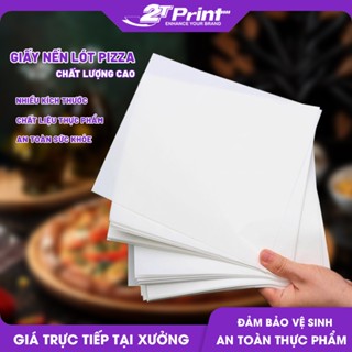 Giấy Nến Lót Pizza Chuyên Dụng Cao Cấp, Nhiều Size 16cm, 19cm, 20cm, 23cm, 27cm, 31cm, Giấy Nến Nướng Bánh Thấm Dầu Tốt