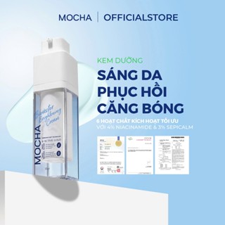 Kem Dưỡng Trắng Mocha Biovector 6 Active, Phục Hồi, Cấp Ảm, Skincare Cho Cả Da Dầu Mụn Nhạy Cảm