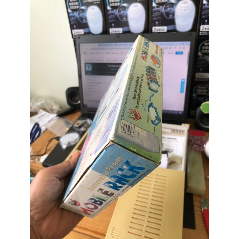 Giá đỡ ổ cứng di động cho PC Mobile Rack.Hàng cổ nguyên hộp để sưu tầm