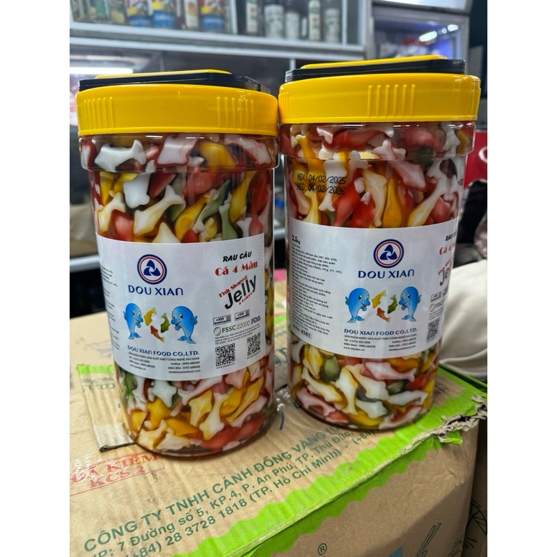 thạch cá douxian 2,5kg