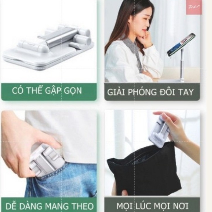 Giá kệ đỡ điện thoại, máy tính bảng có thể gập gọn | BigBuy360 - bigbuy360.vn