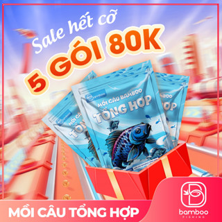 Mồi Câu Cá BamBoo Tổng Hợp Phù Hợp Câu Dịch Vụ Và Tự Nhiên Với Mọi Thời Tiết