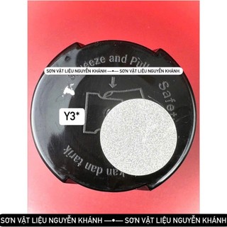 Y3-sơn xịt samurai màu bạc kim loại (yamaha)